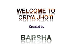 Jhoti by Barsha