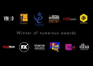 Winner of numerous awards
 