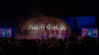 Herts festivals
 