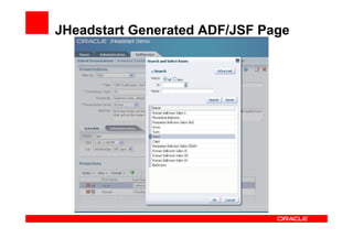 JHeadstart Forms2ADF Generator – Migrating from Oracle Forms to a Best ...