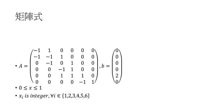 Integer linear programming | PPT