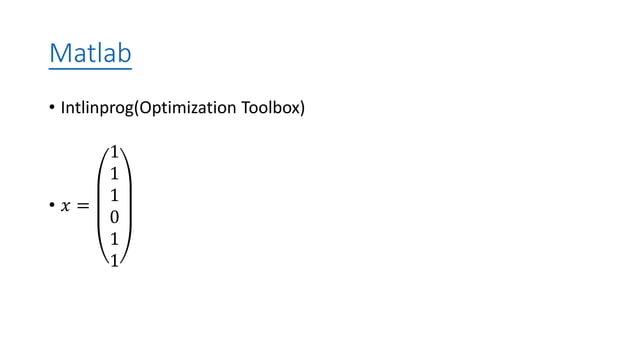 Integer linear programming | PPTX