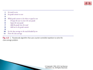 © Copyright 1992-2012 by Pearson
Education, Inc. All Rights Reserved.
 