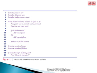 © Copyright 1992-2012 by Pearson
Education, Inc. All Rights Reserved.
 