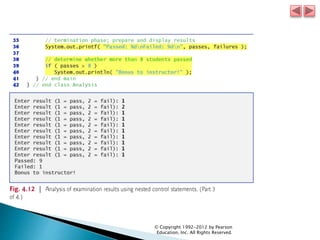 © Copyright 1992-2012 by Pearson
Education, Inc. All Rights Reserved.
 