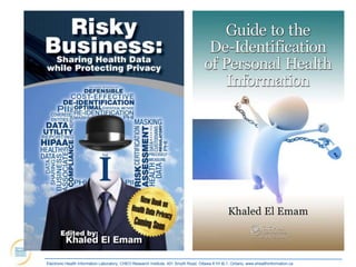 Electronic Health Information Laboratory, CHEO Research Institute, 401 Smyth Road, Ottawa K1H 8L1, Ontario; www.ehealthinformation.ca
 