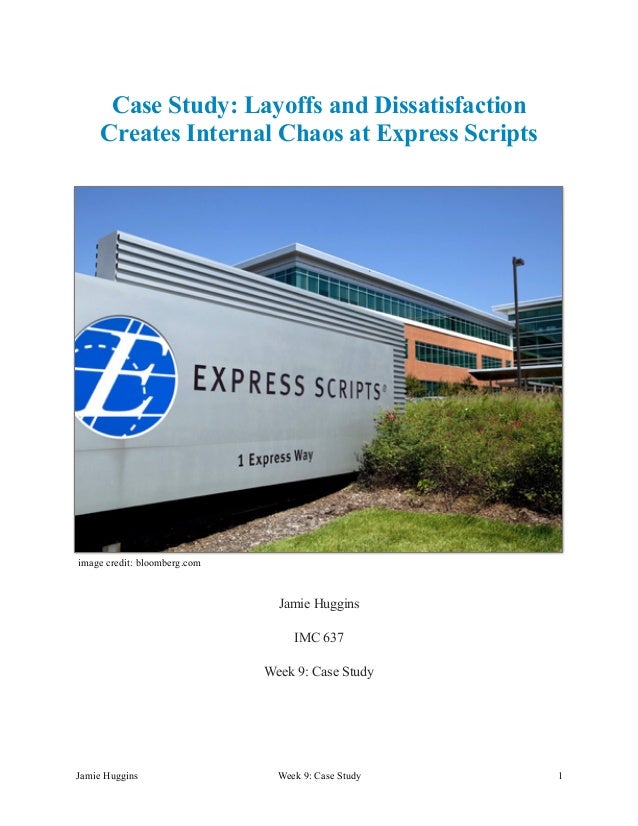 Imc 637 Final Project Express Scripts Case Study