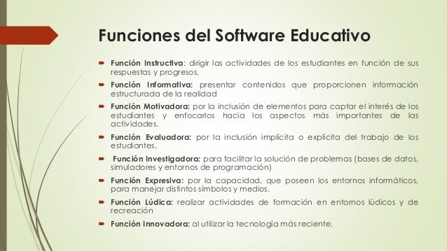 SOFTWARE EDUCATIVO