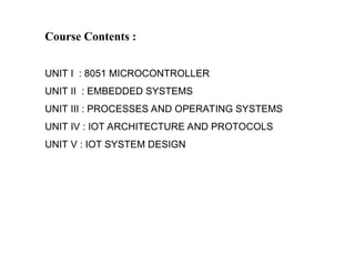 ECE embedded systems and IOT design unit.ppt