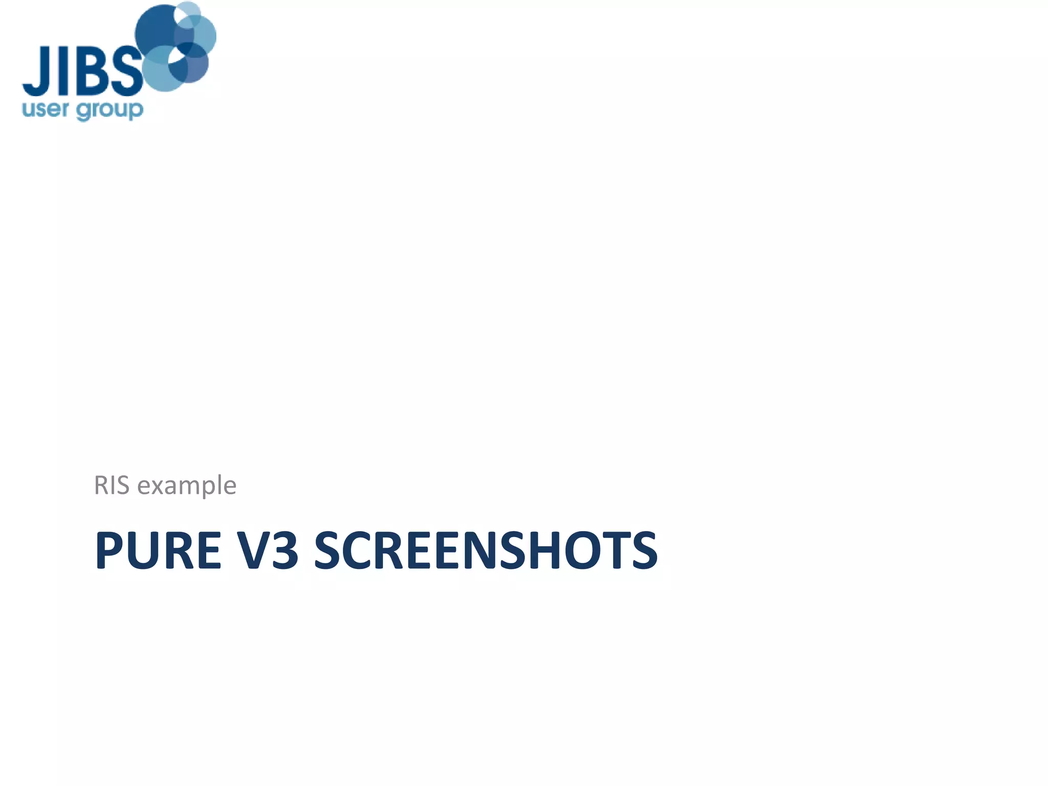 PURE V3 SCREENSHOTS RIS example 