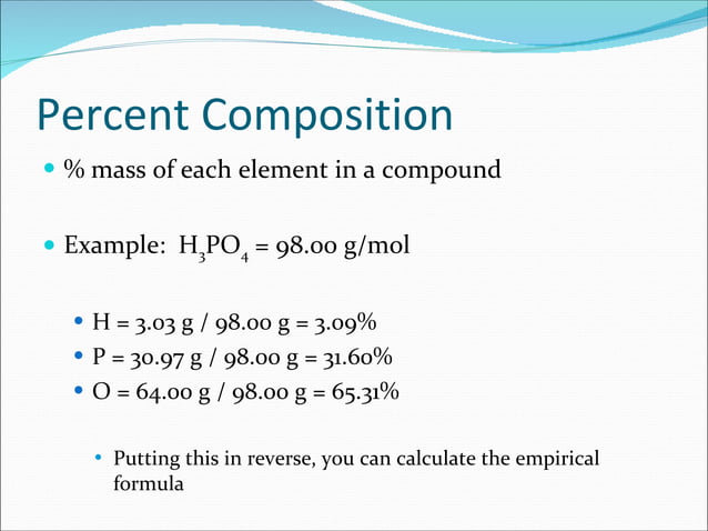 Chemistry- JIB Topic 4 Stoichiometry | PPT | Chemistry | Science