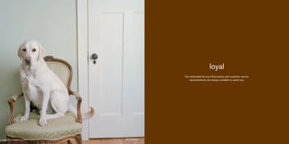 loyal
                                             Our dedicated Account Executives and customer service
                                                representatives are always available to assist you.




23518059 I BRAND X PICTURES   800.764.7427
 