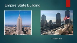 Empire State Building
Ground Zero
 