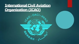 InternationalCivil Aviation
Organization (ICAO)
 