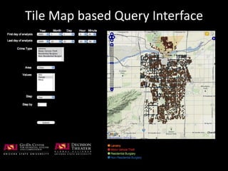 Tile Map based Query Interface
 