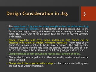 jig and fixture are important for Mechanical engineer. | PPTX