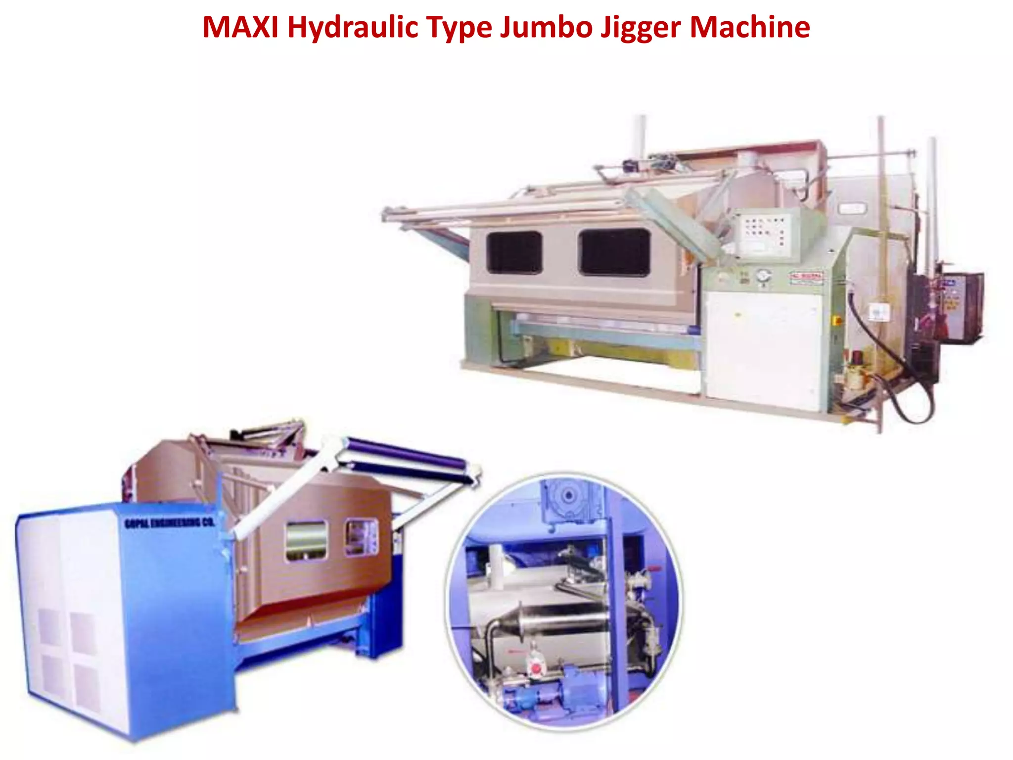 Jigger dyeing machine | PPTX
