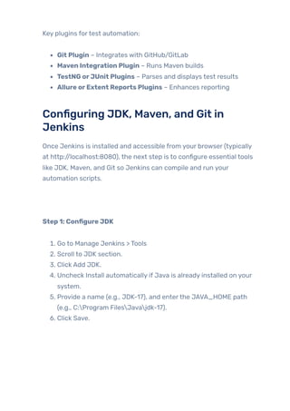 Become a CI/CD Pro: Run Selenium Java Tests in Jenkins Pipelines from ...