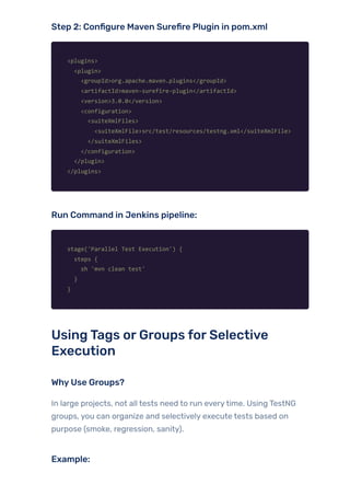 Become a CI/CD Pro: Run Selenium Java Tests in Jenkins Pipelines from ...