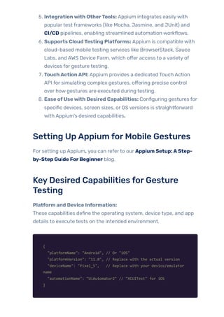 Advanced Mobile Automation with Appium & WebdriverIO | PDF