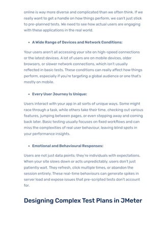 Next-Level JMeter: Advanced Performance Strategies | PDF