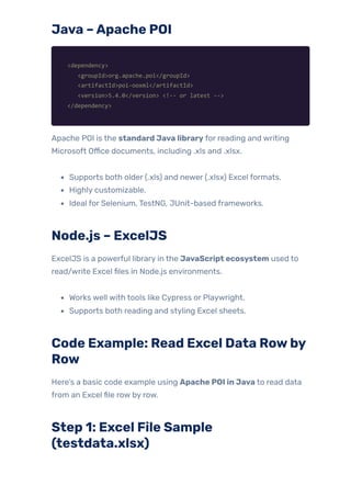 The Complete Guide to Reading Files in Test Automation | PDF
