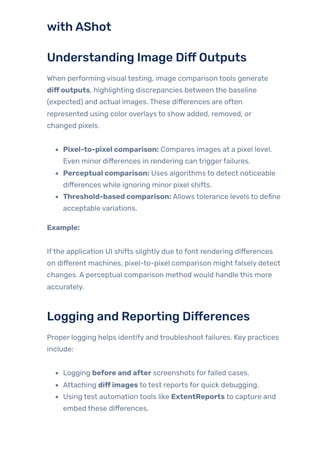 Visual Regression Testing Using Selenium AShot: A Step-by-Step Approach ...