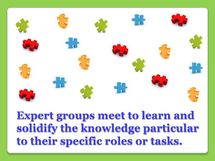Jigsaw instructional strategy