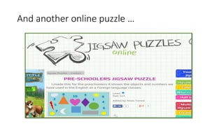 And another online puzzle …
 