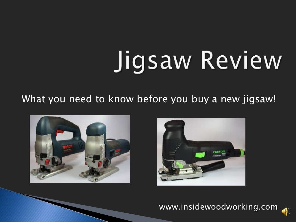 Jigsaw Power Tool Review