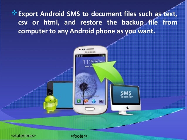 android sms transfer download