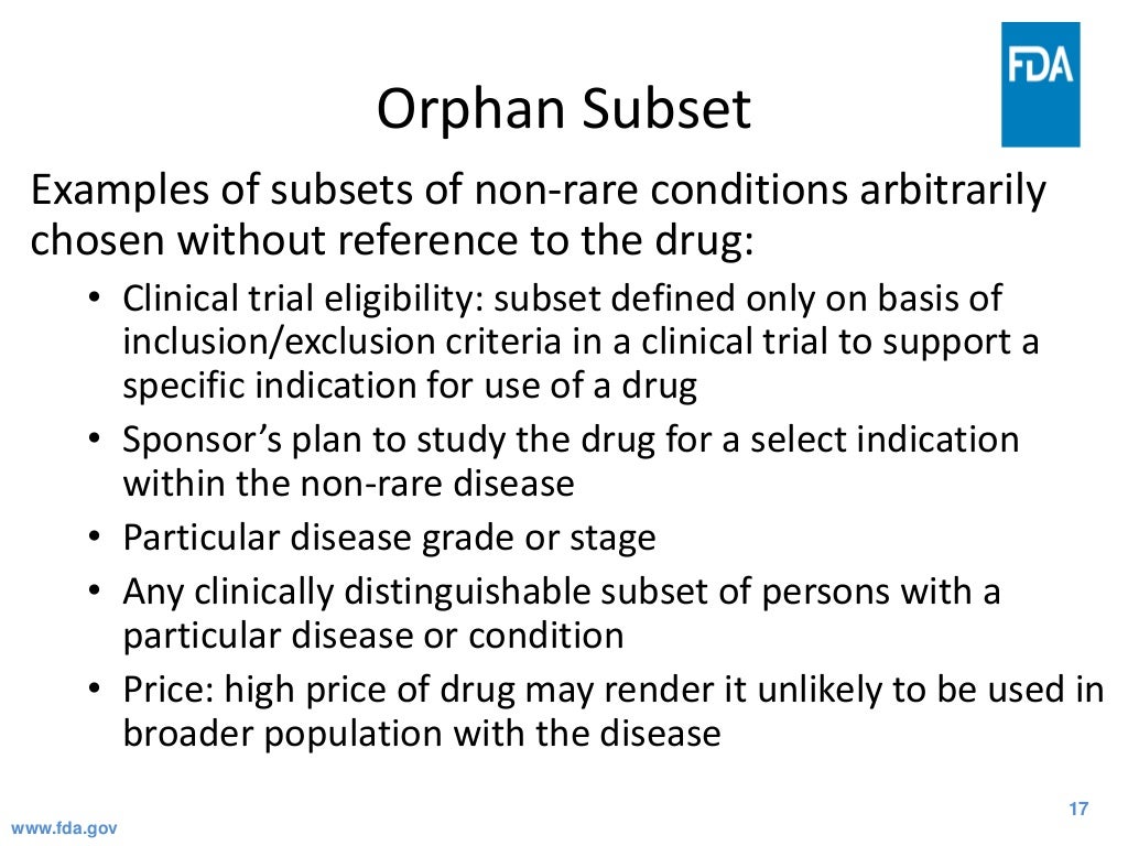 Orphan Drug Designation