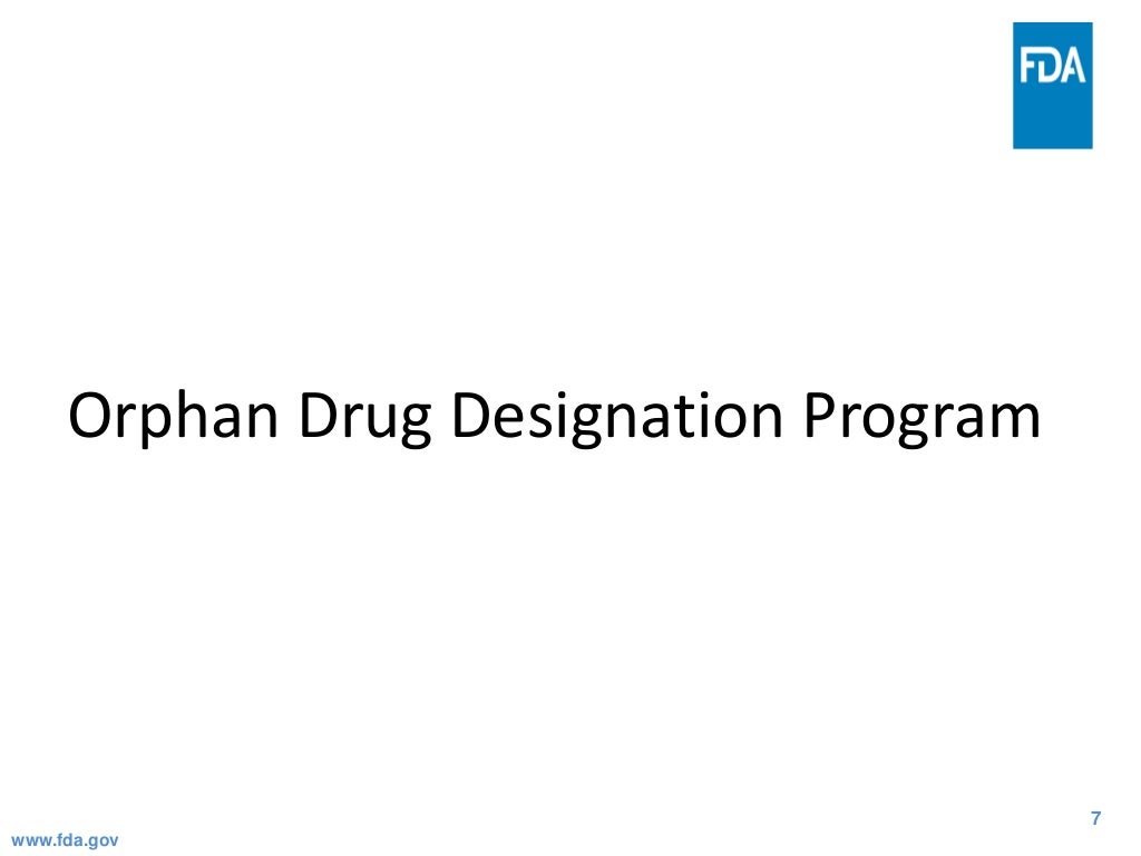 Orphan Drug Designation