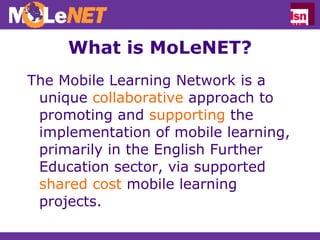 What is MoLeNET? ,[object Object]