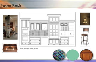 Peppers Ranch
North elevation of the kitchen
 