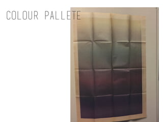 COLOUR PALLETE
 