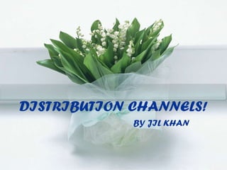 DISTRIBUTION CHANNELS! BY JIL KHAN 