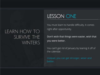 Jim Rohn - The Seasons Of Life | PPTX