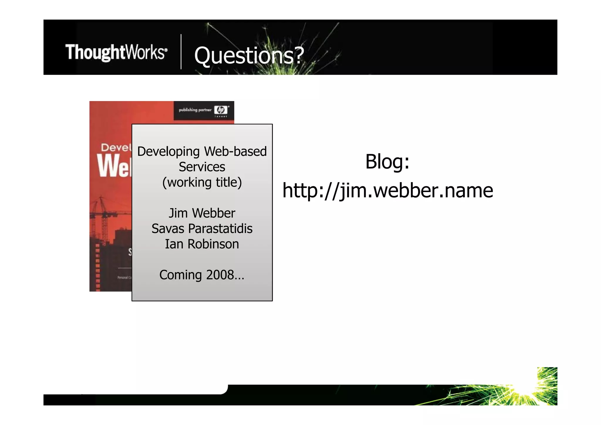 Jim Webber A Couple Of Ways To Skin An Internet Scale Catx