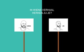 IN WIENS VERHAAL
HERKEN JIJ JE?
 