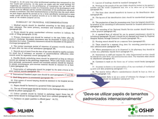 “Deve-se utilizar papéis de tamanhos
padronizados internacionalmente”
 