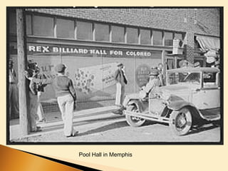 Pool Hall in Memphis
 