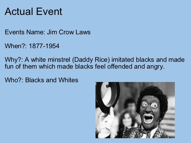Jim crow laws_impact_on