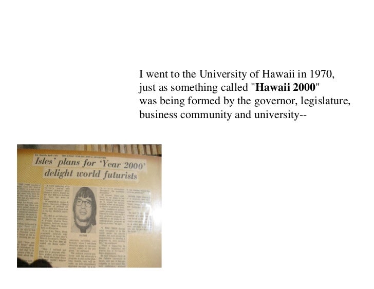 Professor Jim Dator, Hawaii Research Center for Futures Studies