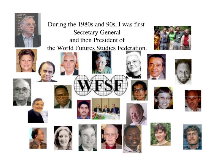 Professor Jim Dator, Hawaii Research Center for Futures Studies