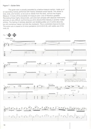 Jimi Hendrix - Signature licks