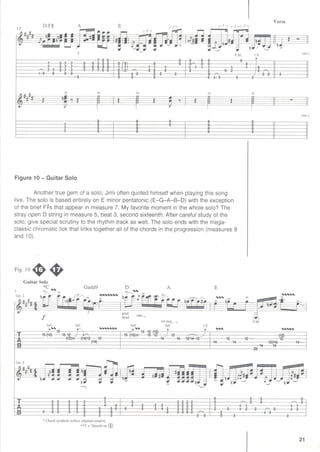 Jimi Hendrix - Signature licks