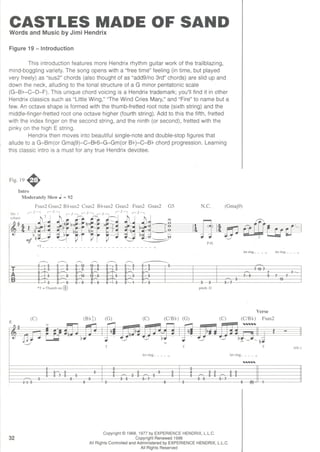 Jimi Hendrix - Signature licks