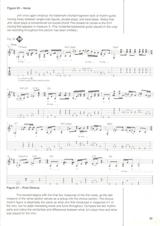 Jimi Hendrix - Signature licks