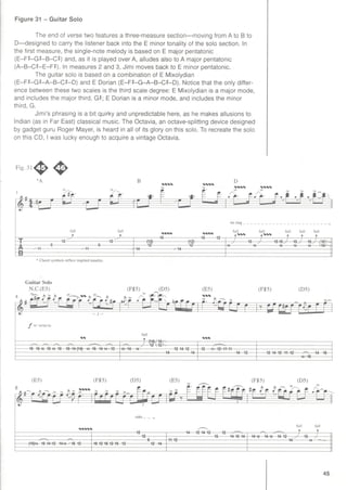 Jimi Hendrix - Signature licks